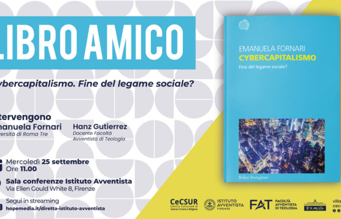 "Libro Amico" presenta: "Cybercapitalismo. Fine del legame sociale?"