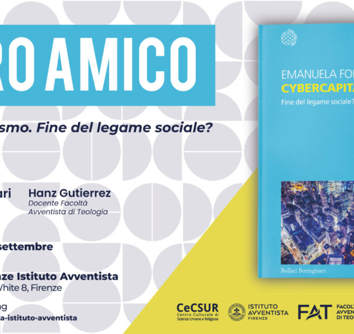 "Libro Amico" presenta: "Cybercapitalismo. Fine del legame sociale?"