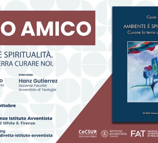 "Libro amico": "Ambiente è spiritualità. Curare la terra curare noi"