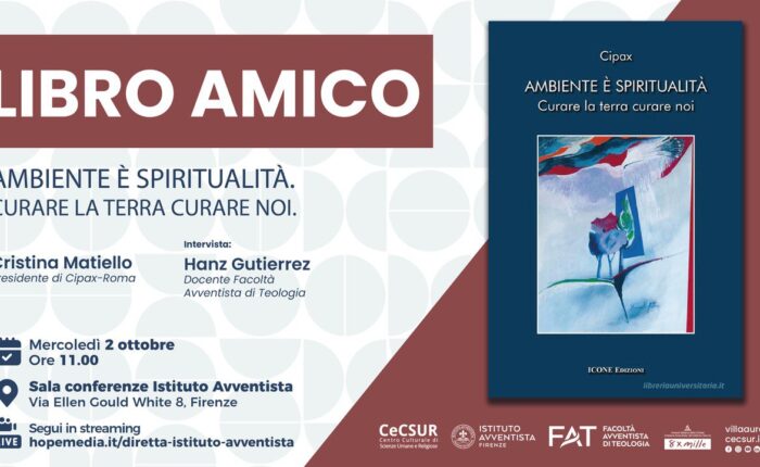 "Libro amico": "Ambiente è spiritualità. Curare la terra curare noi"