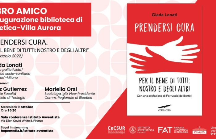 "Prendersi cura" - Libro Amico"