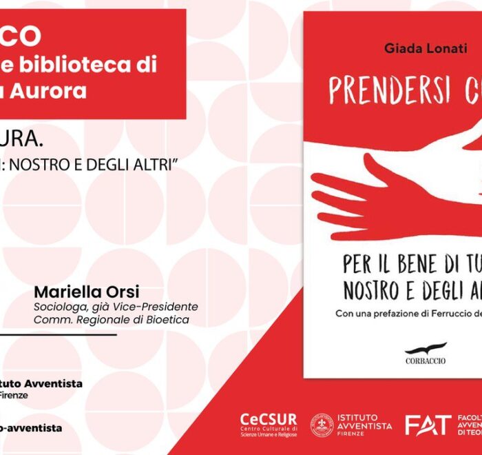 "Prendersi cura" - Libro Amico"