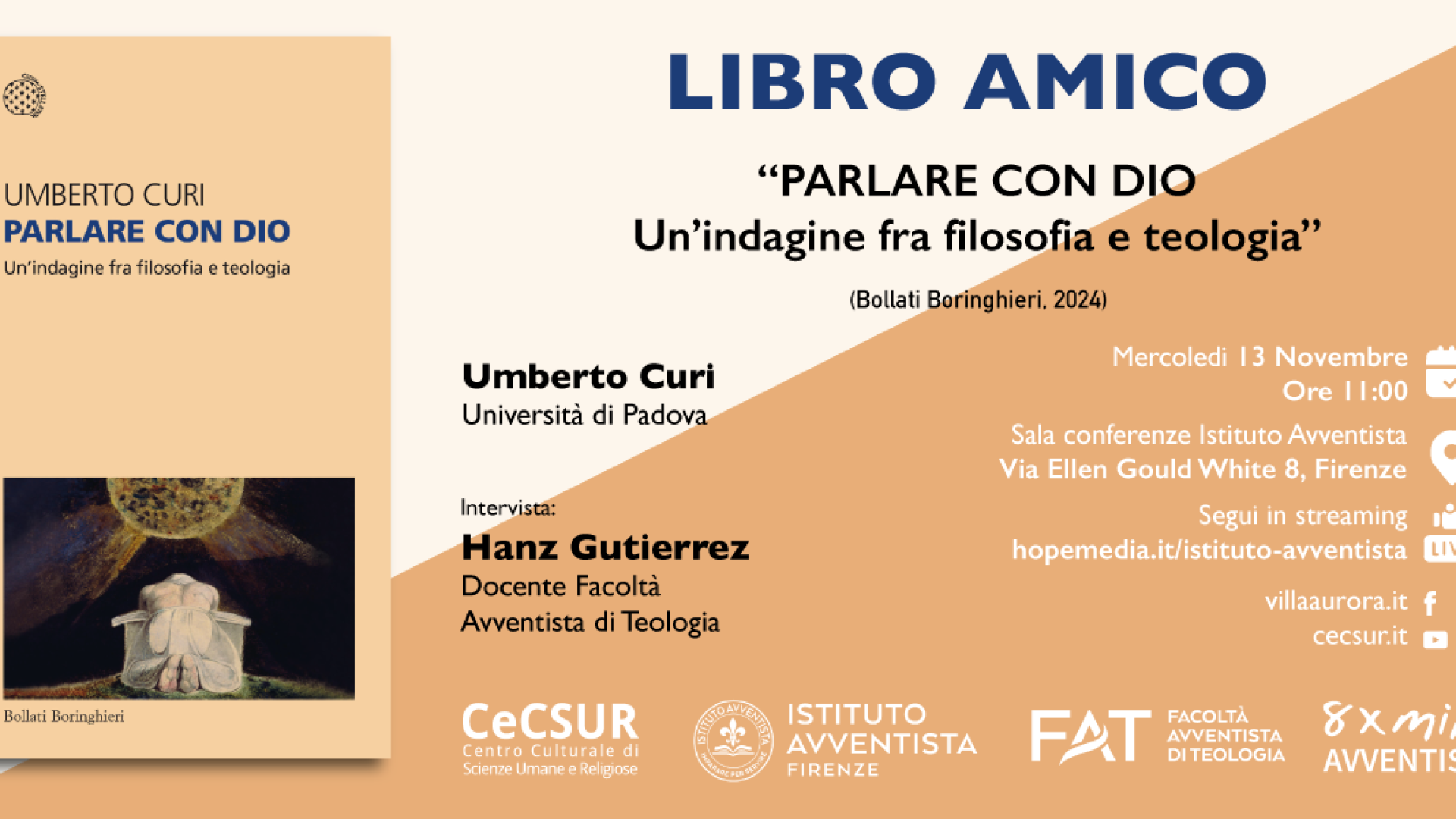 "Parlare con Dio. Un’indagine fra filosofia e teologia" - Libro Amico